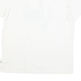 VANS Mens White Black Logo Graphic T-Shirt M Short Sleeve Crew Neck Casual