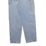 DICKIES Mens Jeans Blue Relaxed Straight Denim Light W36 L30 Workwear