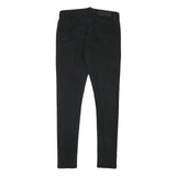 DIESEL Womens Jeans Black Slim Skinny Denim W27 L27 Stylish Zip Closure