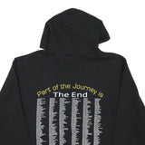 CHAMPION Mens Black Seniors 2020 Pullover Hoodie M Cotton Blend