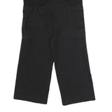 DICKIES Mens Black Polyester Blend Regular Straight Cargo Trousers W30 L30