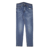 LEVI'S 512 Mens Slim Blue Denim Medium W30 L30 Jeans Cotton Blend Zip