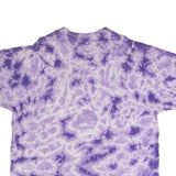 BACK TO THE FUTURE Mens Purple Tie Dye Graphic T-Shirt 2XL Short Sleeve Crew