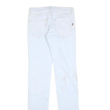 DOLCE & GABBANA Womens Slim White Jeans Denim W28 L36 Stylish Cotton Blend Zip