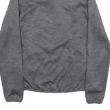 THE NORTH FACE Womens Grey Jacket XS Polyester Zip Plain Lightweight Outdoor