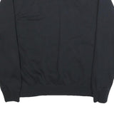 NIKE Womens Black Laulima Volleyball Crew Neck M Cotton Blend Sweatshirt