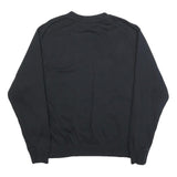NIKE Womens Black Laulima Volleyball Crew Neck M Cotton Blend Sweatshirt