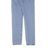 LEVI'S Mens Slim Blue Denim Light Woven Zip Jeans W26 L30 Classic Casual