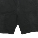 WRANGLER Mens Black Cargo Cotton Shorts L W34 Utility Pocket Casual