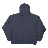 NFL Mens Navy Blue Cotton Blend Hoodie XL Classic Pullover Sportswear