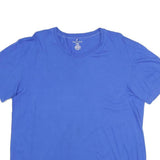 NAUTICA Mens Blue L T-Shirt Short Sleeve Crew Neck Cotton Casual Basic
