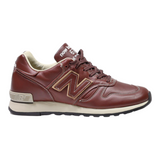 NEW BALANCE M670BRN Sneaker Trainers Brown Synthetic Mens UK 7.5