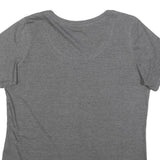 NIKE Womens Grey Miami Dolphins Graphic T-Shirt L Short Sleeve Crew Neck