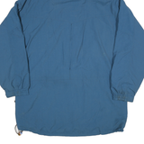 HELLY HANSEN Mens Blue & Purple Outdoor Jacket L Polyester Blend Pullover Zip