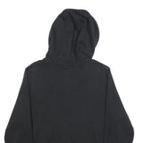 NIKE Mens Black Zip Hoodie L Cotton Blend Casual Sportswear