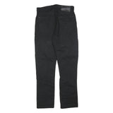 Calvin Klein Mens Jeans Black Slim Skinny Denim W32 L32 Classic Zip Fastening