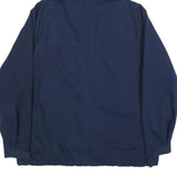 COLUMBIA Mens Blue Outdoor Jacket 2XL Cotton Blend Zip Hooded Plain Casual