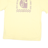 CARHARTT Mens Yellow Graphic T-Shirt L Short Sleeve Crew Neck Casual Cotton