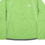 THE NORTH FACE Mens Green & Grey Flight Series Lightweight Jacket L Nylon Sport