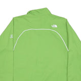 THE NORTH FACE Mens Green & Grey Flight Series Lightweight Jacket L Nylon Sport