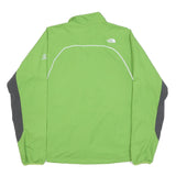 THE NORTH FACE Mens Green & Grey Flight Series Lightweight Jacket L Nylon Sport