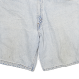 LEVI'S Mens Shorts Blue Denim XL W34 Casual 5 Pocket Classic Fit