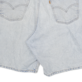 LEVI'S Mens Shorts Blue Denim XL W34 Casual 5 Pocket Classic Fit
