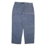 CARHARTT Mens Jeans Blue Relaxed Loose Denim Medium W38 L30 Workwear Casual