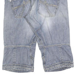 CAMP DAVID Mens Shorts Blue XL W38 Denim Casual Plain Cotton Blend