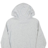 PUMA Womens Grey Hoodie M Cotton Blend Pullover Sweatshirt Casual