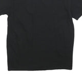 Mens Black Tupac Graphic T-Shirt S Short Sleeve Crew Neck Music Print