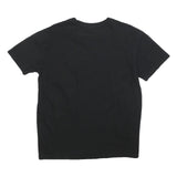 Mens Black Tupac Graphic T-Shirt S Short Sleeve Crew Neck Music Print