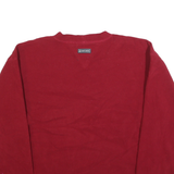 CAMP DAVID Mens Red Santa Barbara UCSB Patterned Pullover Jumper S Basic Knit