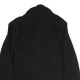 CHAPS Mens Black Cotton Jacket XL Zip Classic Stylish Casual Outerwear