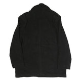 CHAPS Mens Black Cotton Jacket XL Zip Classic Stylish Casual Outerwear