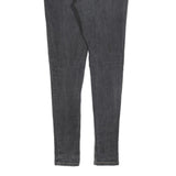 LEVI'S 535 Womens Slim Black Denim Raw W32 L32 Slim Fit Jeans Skinny