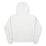 CHAMPION REVERSE WEAVE Womens White Saugatuck Michigan Pullover Hoodie M Cotton