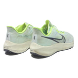 NIKE Air Zoom Pegasus 38 Mens Low Top Trainers White & Light Green Synthetic UK