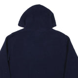 FILA Womens Navy Hoodie 2XL Polyester Blend Pullover Logo Sweatshirt