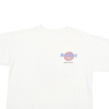 Mens White Lake Tahoe Hard Rock Cafe Graphic T-Shirt M Short Sleeve Crew Neck