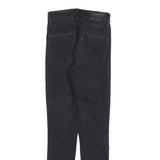 LEVI'S 721 Womens Jeans Black Slim Skinny Denim Dark W23 L28 Stretch Fashion