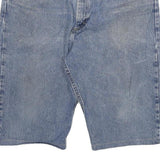 WRANGLER Mens Denim Blue Casual Shorts 2XL W36 Cotton Blend Relaxed Fit