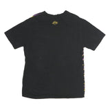 NBA Mens Black & Purple Los Angeles Lakers Graphic T-Shirt M Short Sleeve Crew