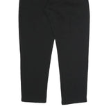 CHAMPION Mens Joggers Black Cotton Blend Regular Tapered M W31 L28 Embroidered