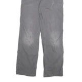 CARHARTT Mens Relaxed Fit Grey Cotton Blend Denim Jeans W34 L34 Workwear Zip