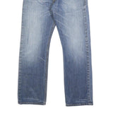 LEVI'S 505 Mens Jeans Blue Regular Straight Denim Medium W32 L30 Classic Cotton