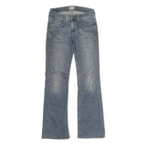 TOMMY HILFIGER Womens Jeans Blue Regular Flared Denim Light W28 L31 Stylish