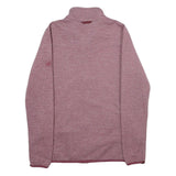 JACK WOLFSKIN Womens Purple Zip Jacket UK 12 Polyester Casual Outdoor Layer