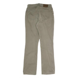 RALPH BY RALPH LAUREN Womens Cotton Blend Beige Slim Straight Trousers W28 L30
