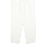 MUSTANG Womens White Regular Fit Straight Denim Jeans W26 L28 Zip Cotton Blend